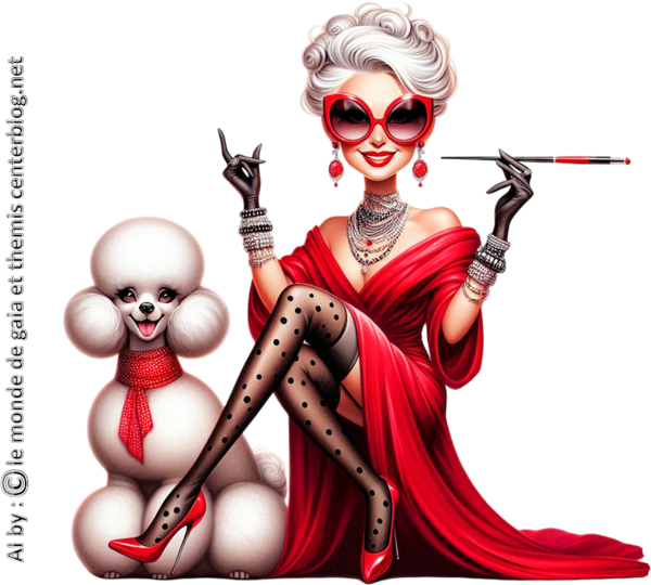 AI Tube PNG - Femme Animal Chien - woman png- IA PNG