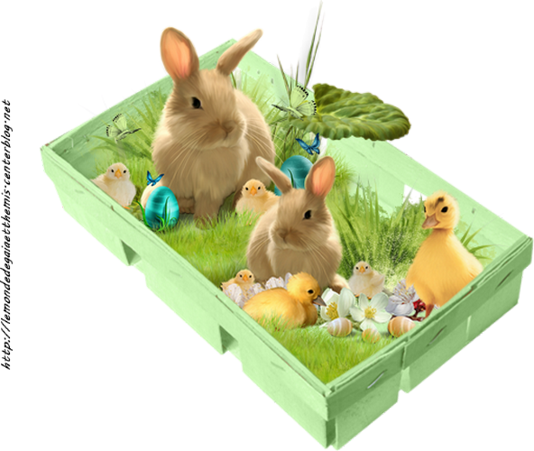 Tubes Pâques - Animaux de Pâques 62