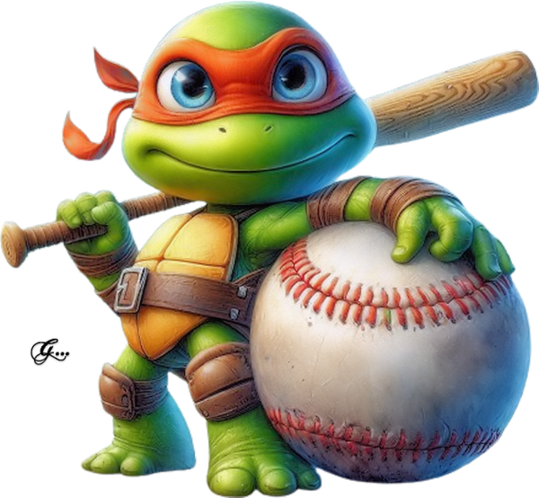 Tube Sport Png Baseball Tortue Ninja tube-sport-png-baseball-tortue-ninja