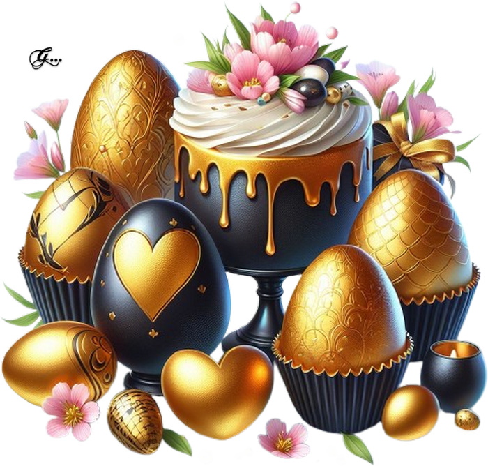 Tube OeufS de Pâques png Easter EggS png