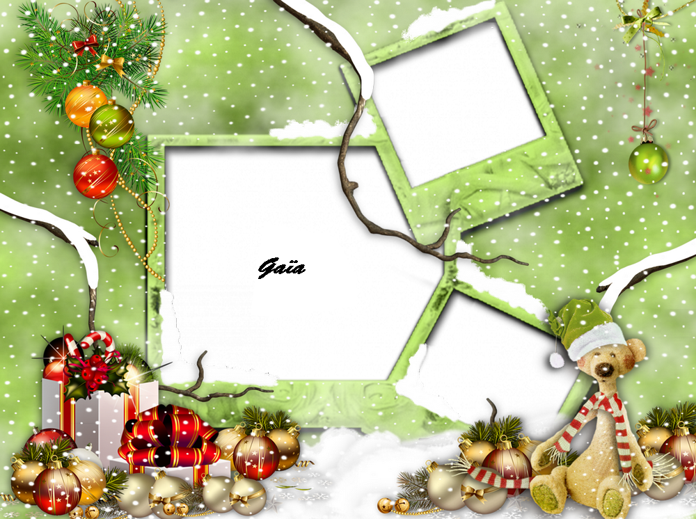 Cadre De Noël à Faire Soi-même
